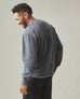 Men's Relaxed French Terry Crew - Metropolitan Grey